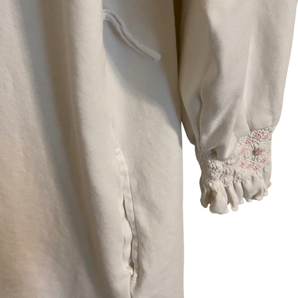 Cuddledown White Lightweight Sleep Robe‎ XL - Picture 4 of 6